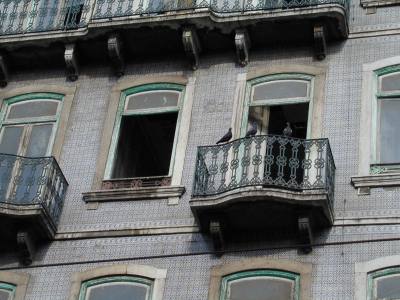 Os habitantes do terceiro piso