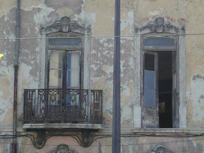 Janelas no segundo piso