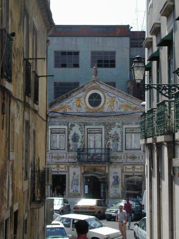 Fachada das traseiras