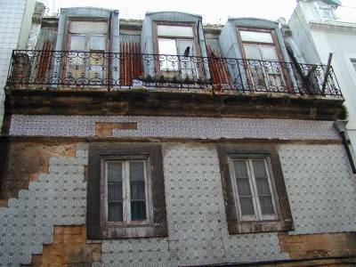 Pormenor do primeiro piso e águas furtadas.