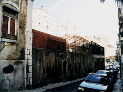 O barracao no logradouro