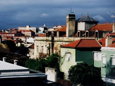 Vista das traseiras