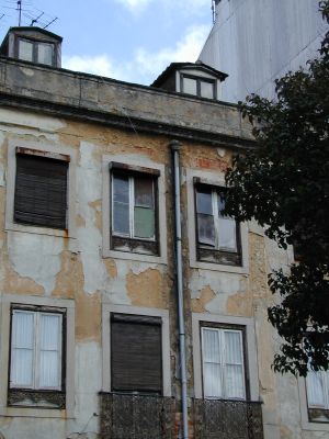Pormenor da fachada