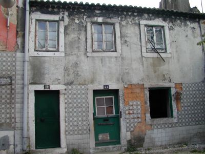 Aspecto geral da fachada
