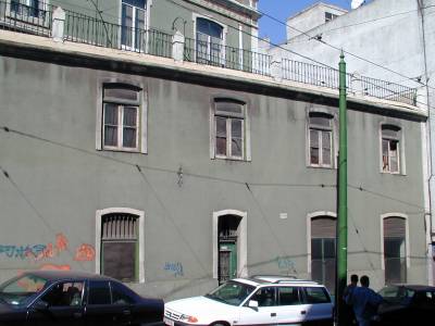 Vista geral da fachada
