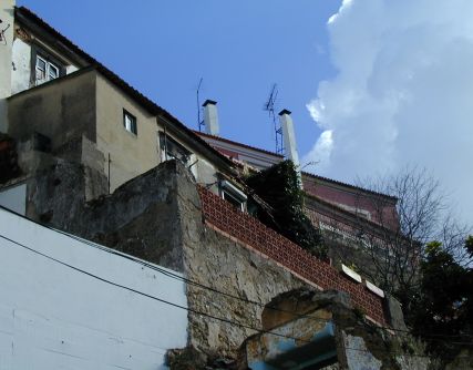 Fachada das traseiras