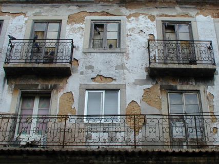Pormenor dos pisos superiores