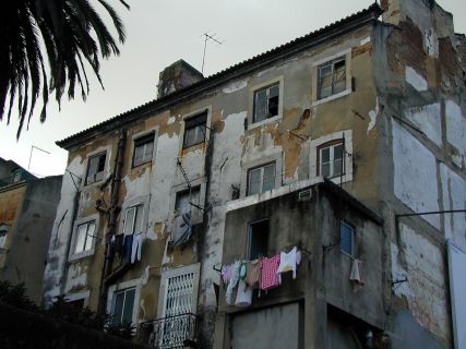 Vista das traseiras