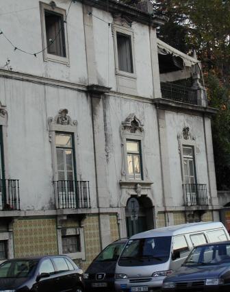 Pormenor da varanda sul