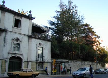 O jardim a sul
