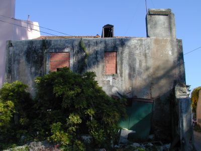 Vista das traseiras