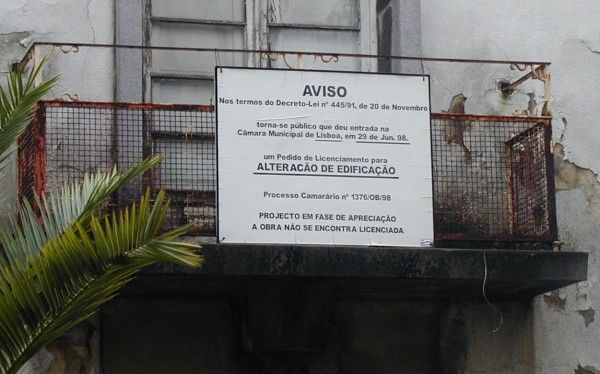 Pormenor do primeiro piso