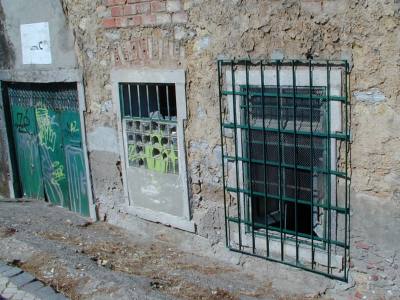 Entrada do lado de baixo