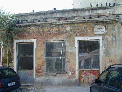 Pormenor da fachada de cima