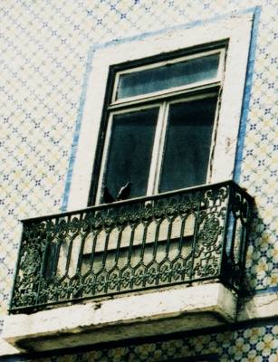 Janela no terceiro piso