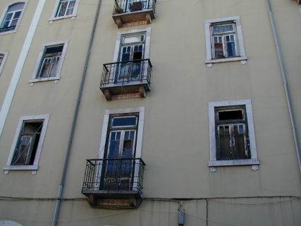 Pormenores dos pisos superiores