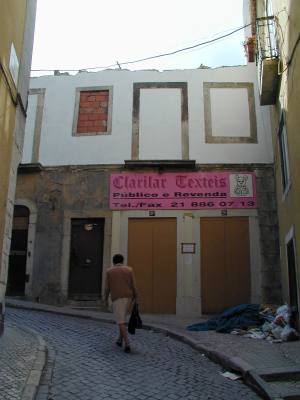 Aspecto da rua