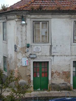 A esquina da loja