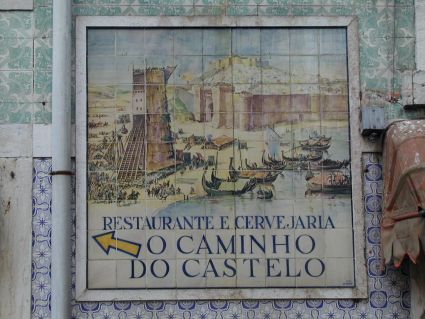 Painel do restaurante