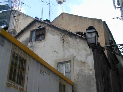 Pormenor dos pisos superiores