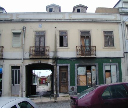 Vista geral da fachada