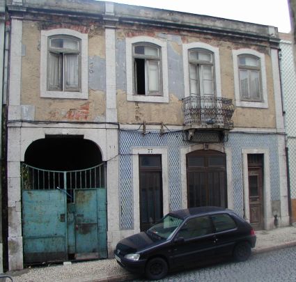 Aspecto geral da fachada