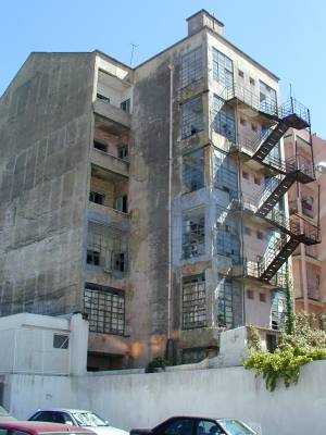 Vista das traseiras