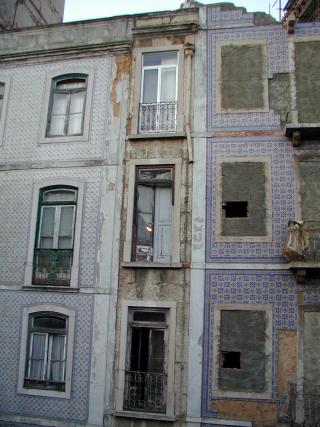 Vista geral dos pisos superiores