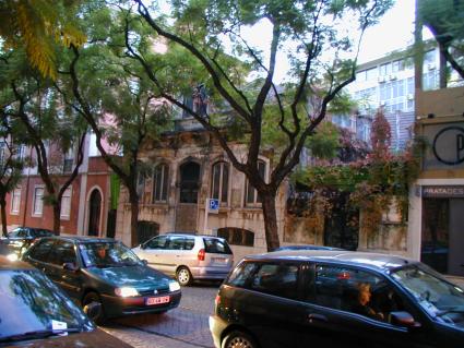 vista geral da rua