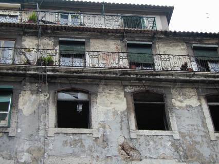 Pormenor dos ultimos pisos