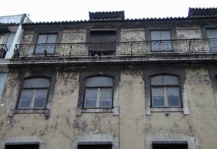 Pormenor dos pisos superiores