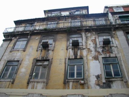 Pormenor dos pisos superiores