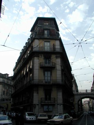 Fachada no nivel inferior