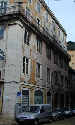 Fachada da Rua do Ferragial